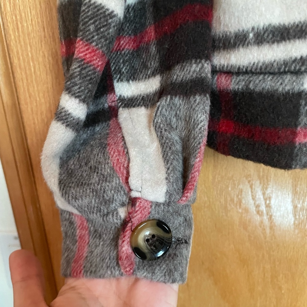 LulaRoe plaid Berlin jacket Size XS - Picture 9 of 10